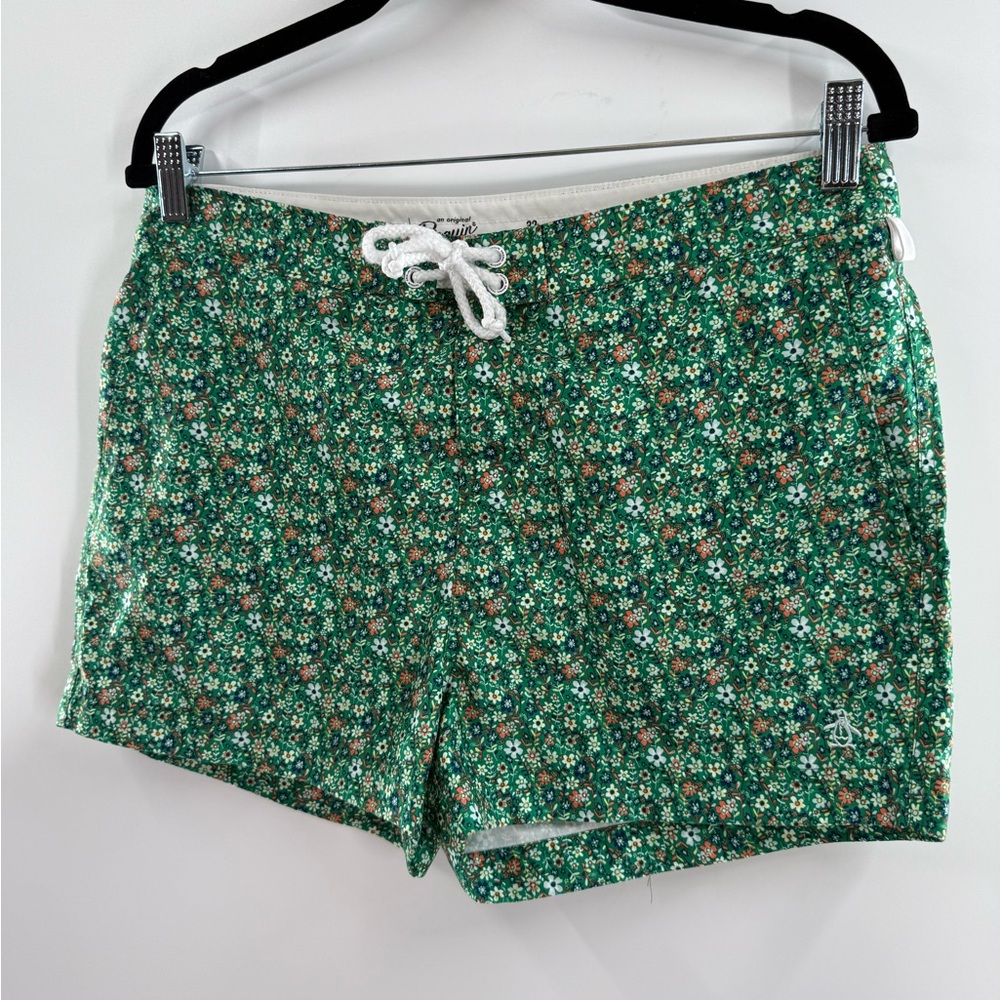 EUC Original Penguin Bosporus Floral Swim Shorts - Picture 5 of 11